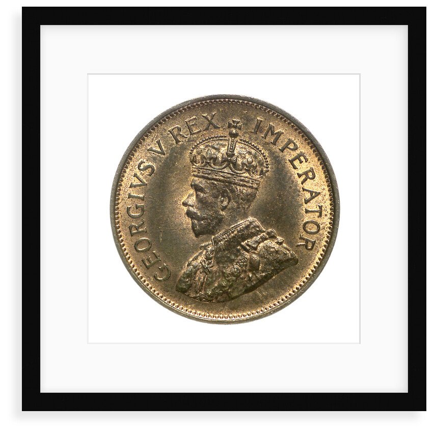 Halfpenny; obverse by unknown