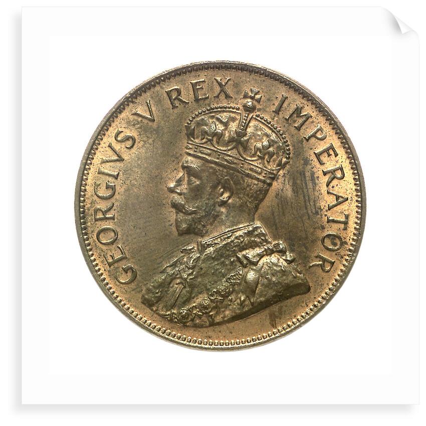 Penny; obverse by unknown