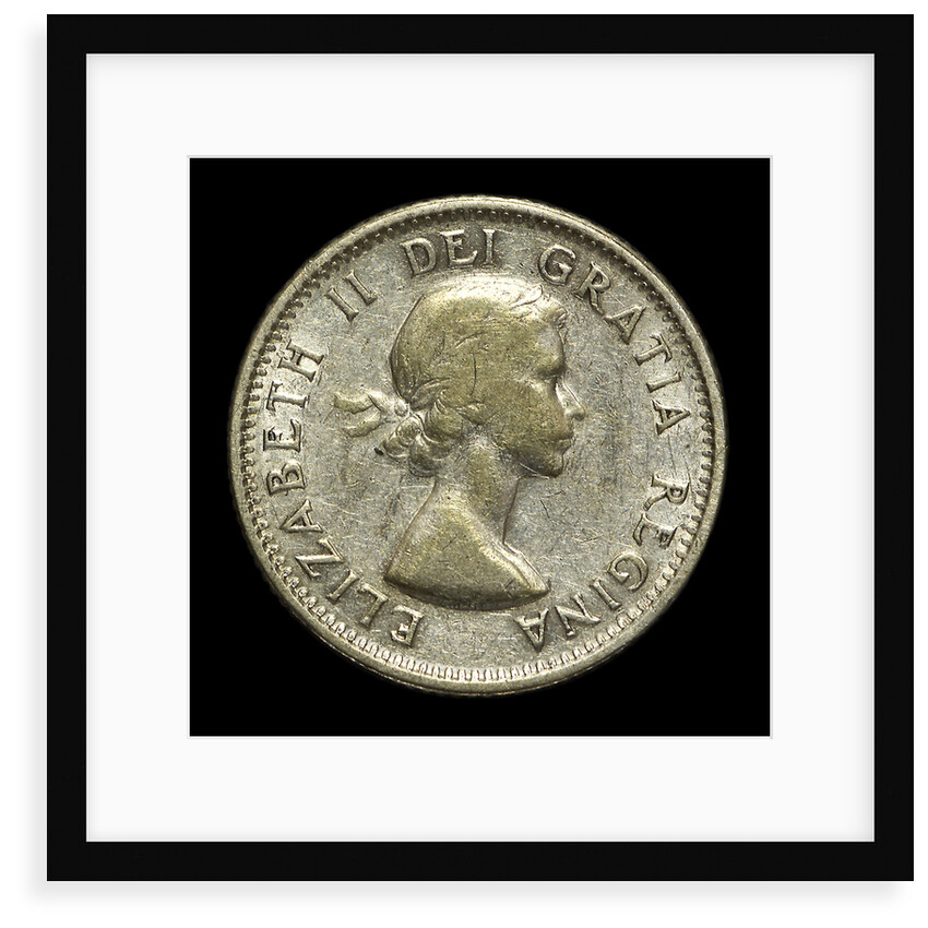 10 cents coin; obverse by unknown