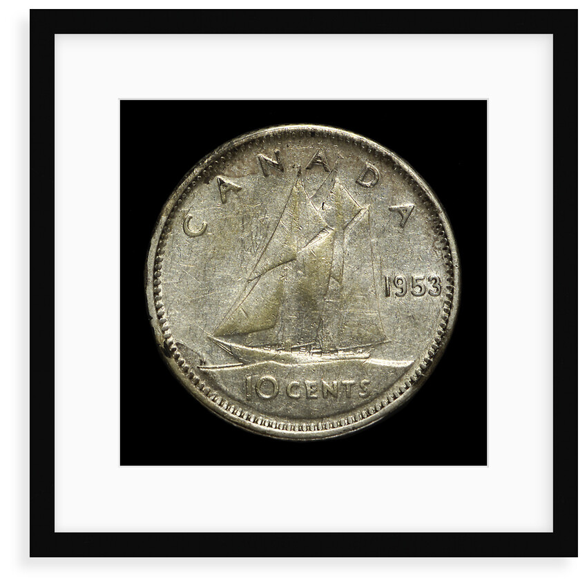 10 cents coin; reverse by unknown