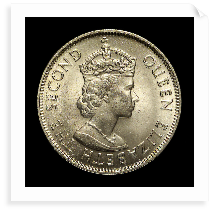 Florin; obverse by unknown