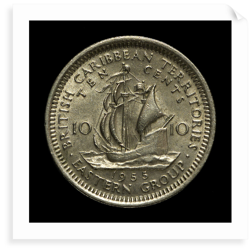 10 cents coin; reverse by Unknown