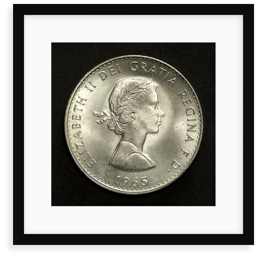 Sir Winston Churchill; obverse by unknown