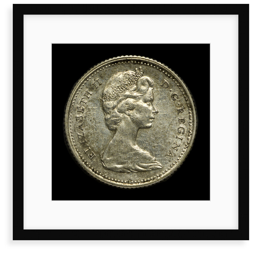 10 cents coin; obverse by unknown