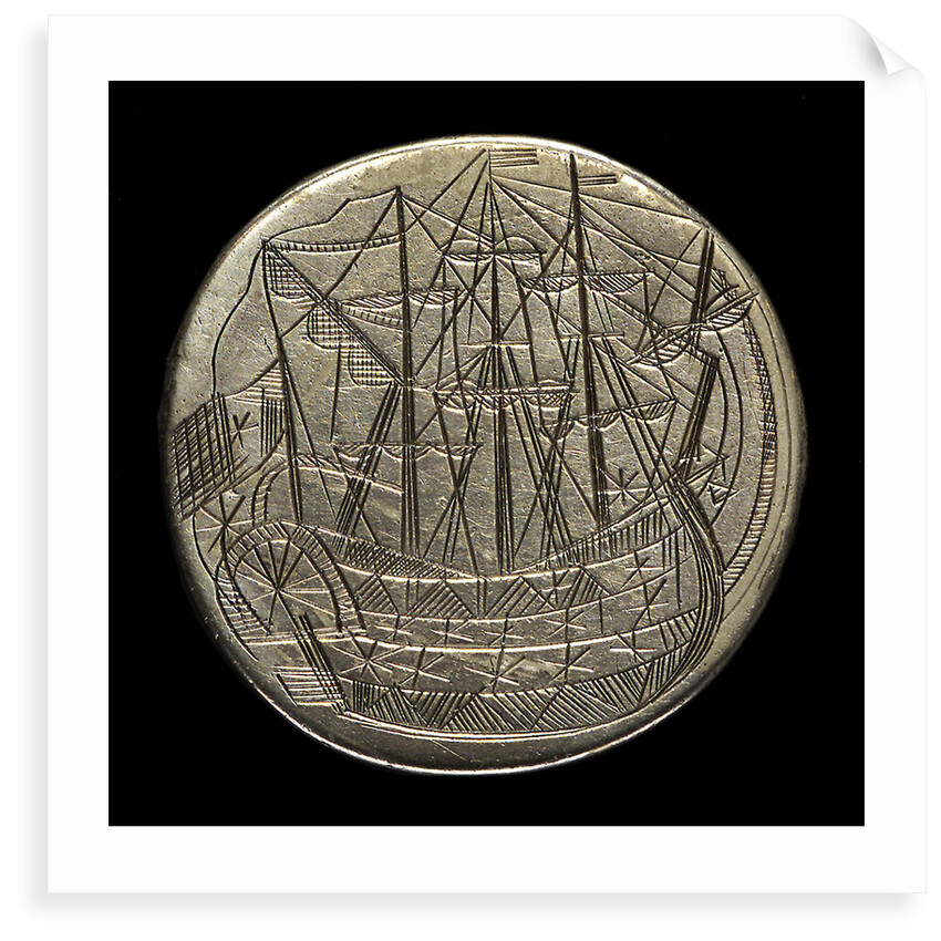 Half-crown; obverse by unknown