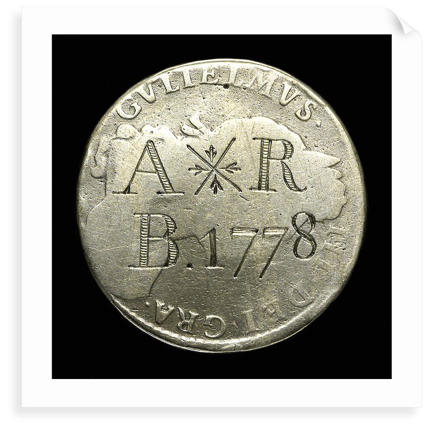 Half-crown; obverse by unknown