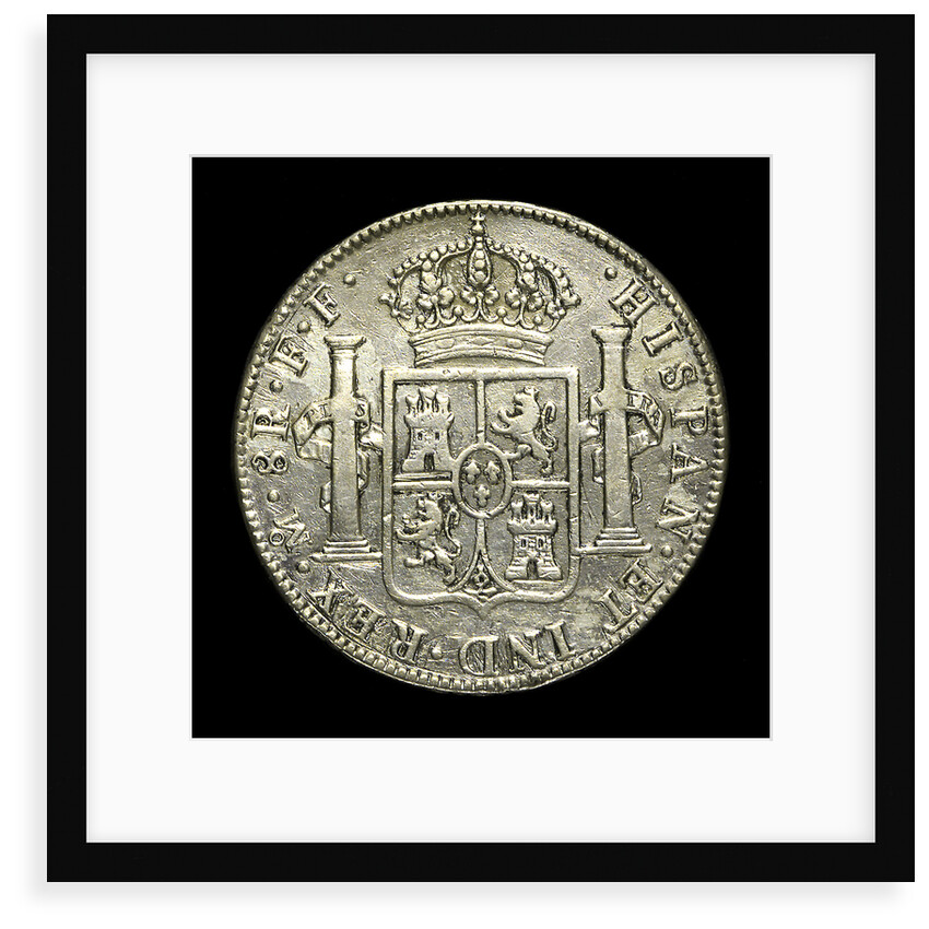 Eight reales; reverse by unknown