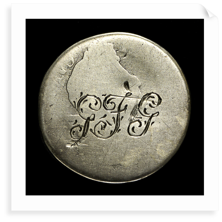 Shilling; obverse by unknown