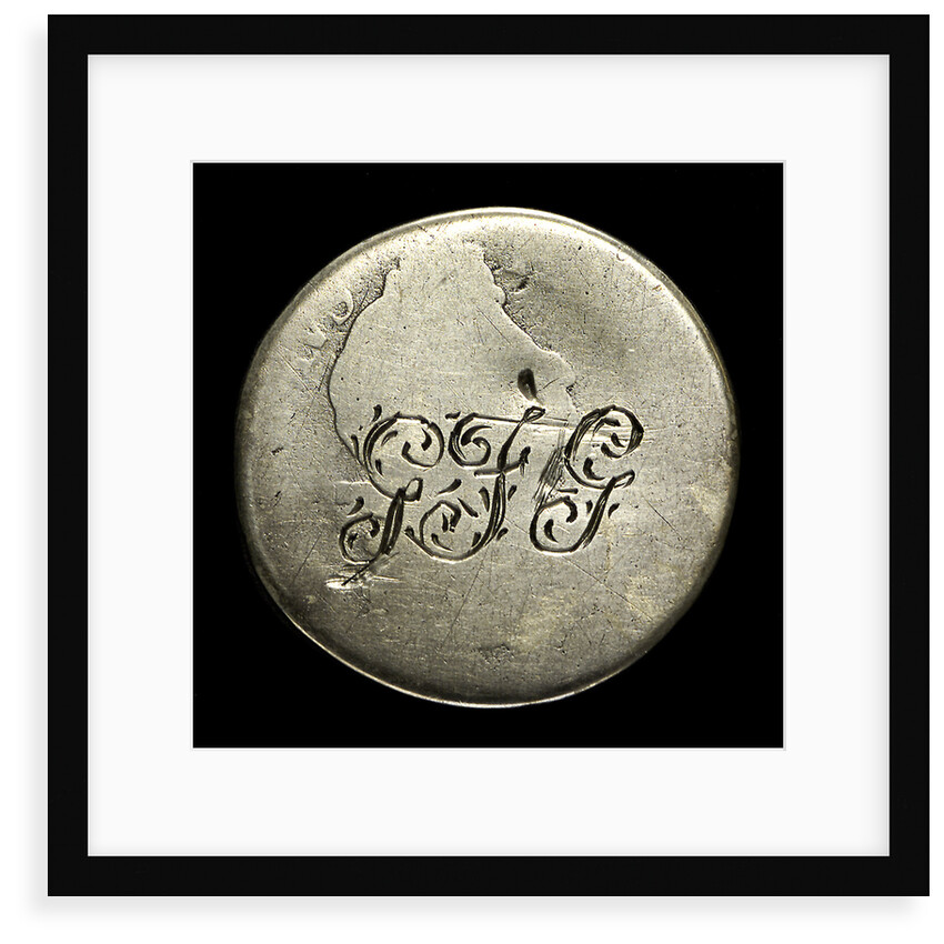 Shilling; obverse by unknown