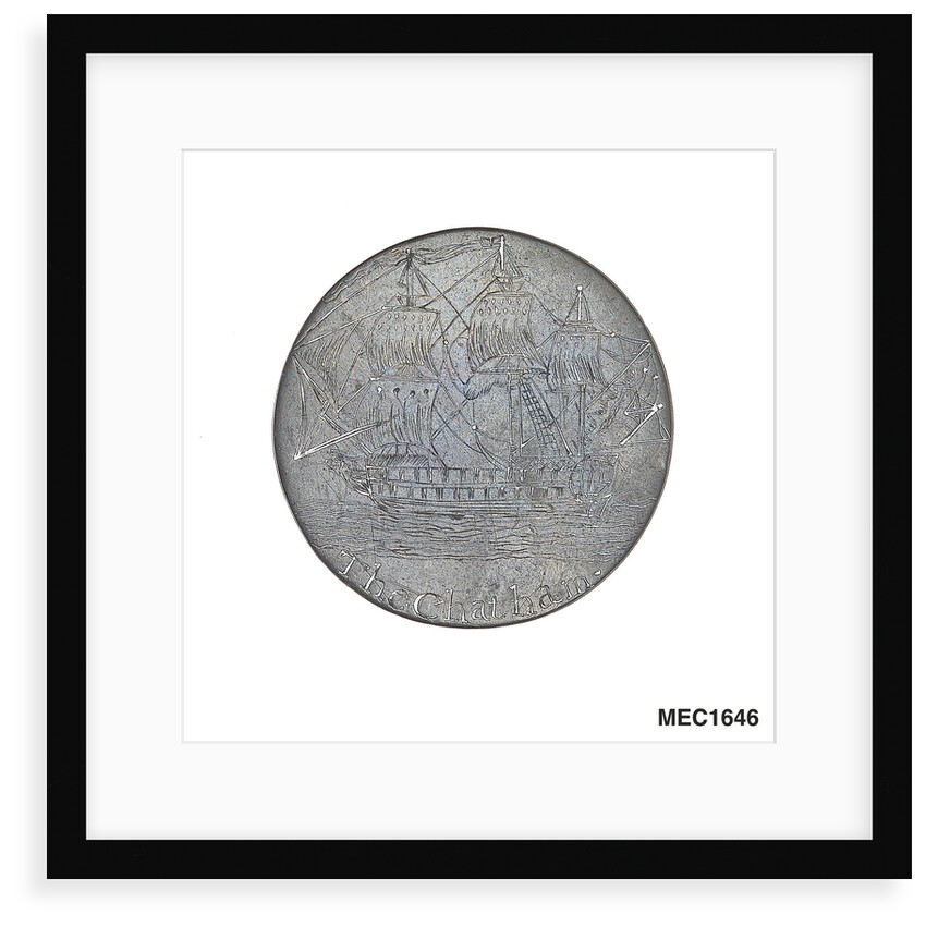 Engraved commemorative coin by unknown