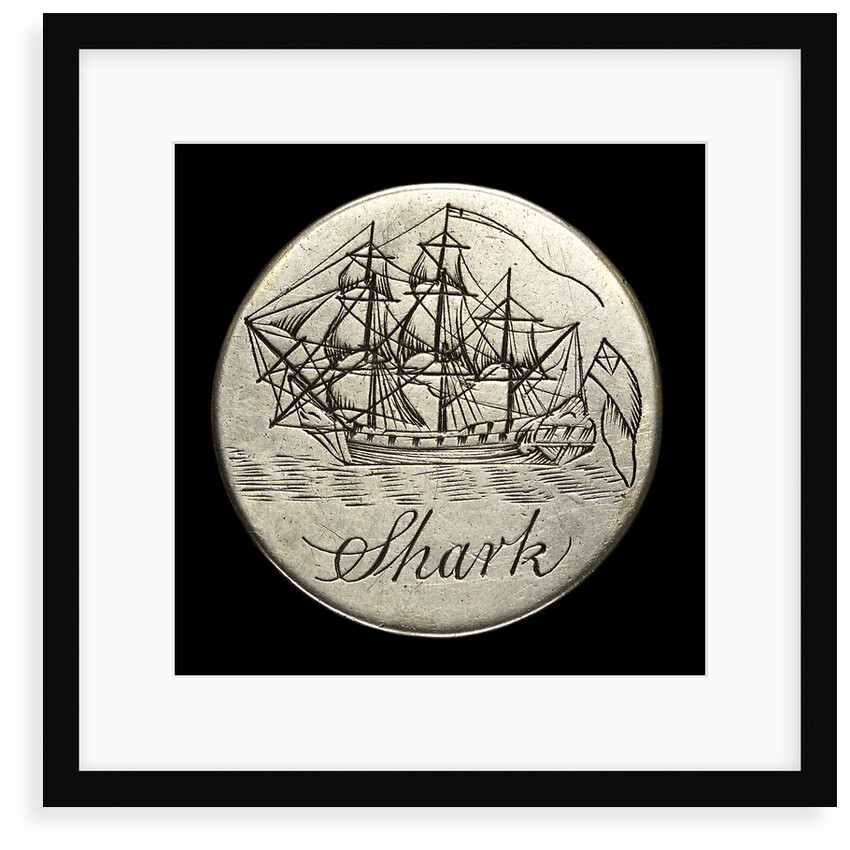 Engraved commemorative coin; obverse by unknown