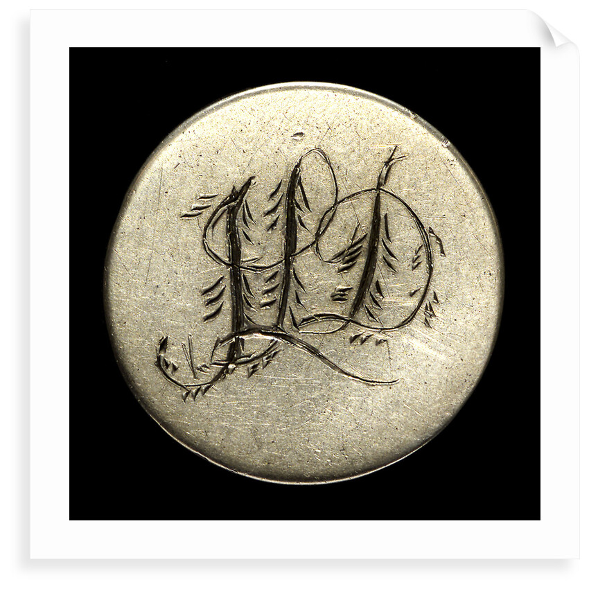 Engraved commemorative coin; obverse by unknown