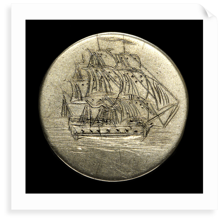 Engraved commemorative coin; reverse by unknown