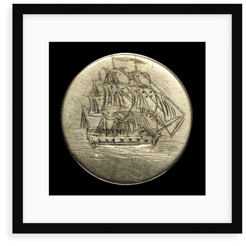 Engraved commemorative coin; reverse by unknown
