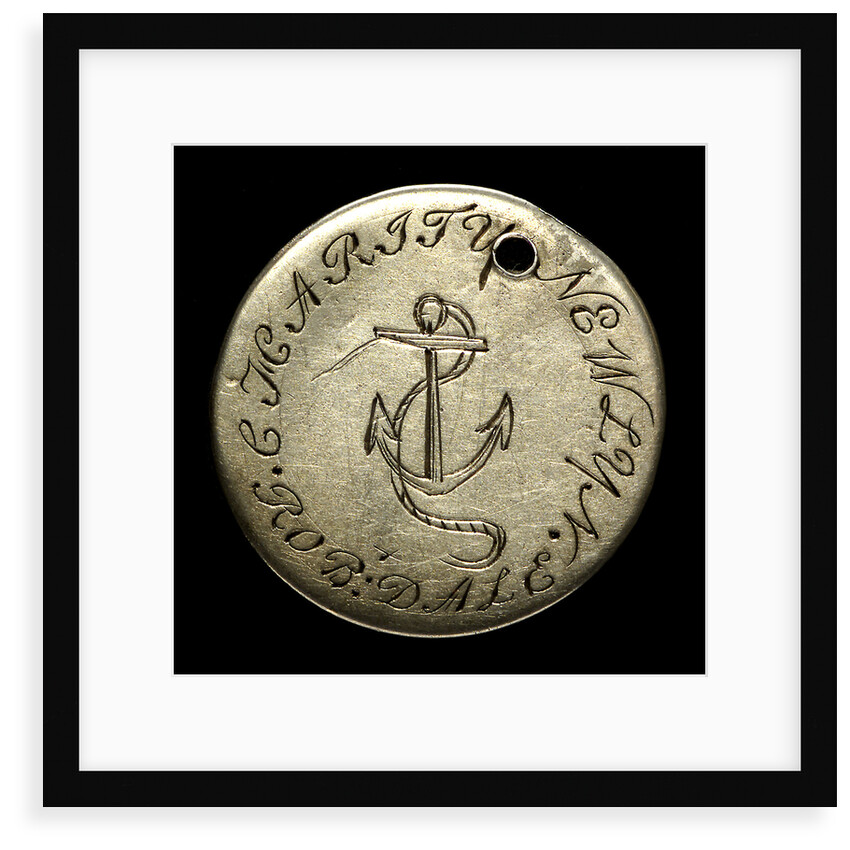 Engraved commemorative coin; reverse by unknown