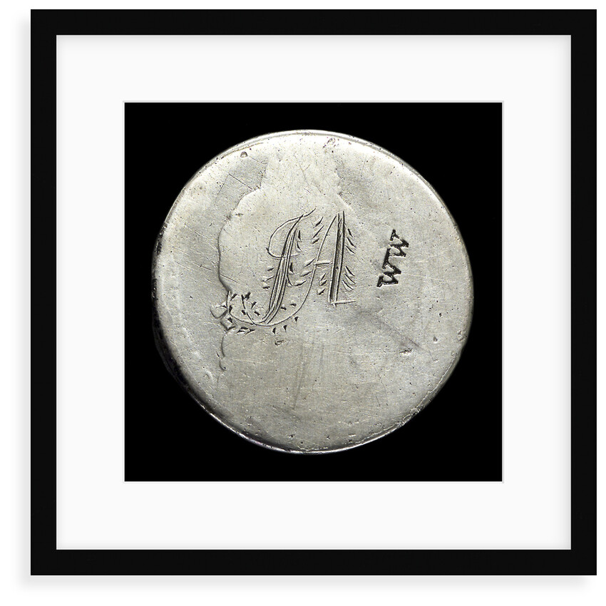 Half-crown; obverse by unknown