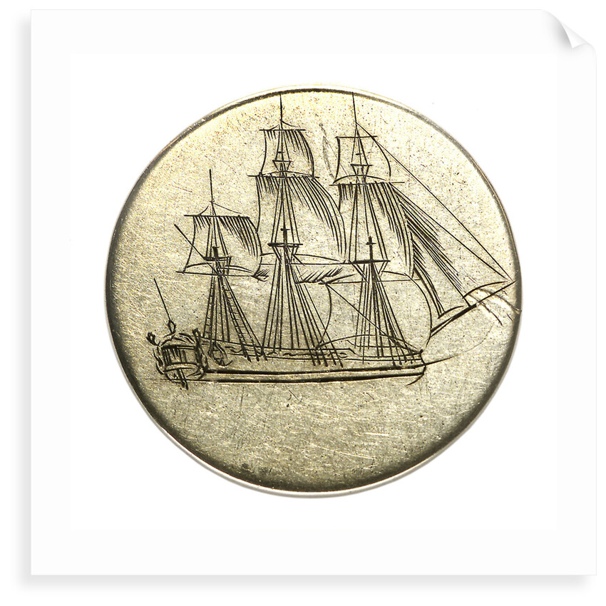 Shilling; obverse by unknown