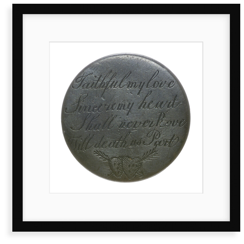 Halfpenny; reverse by unknown