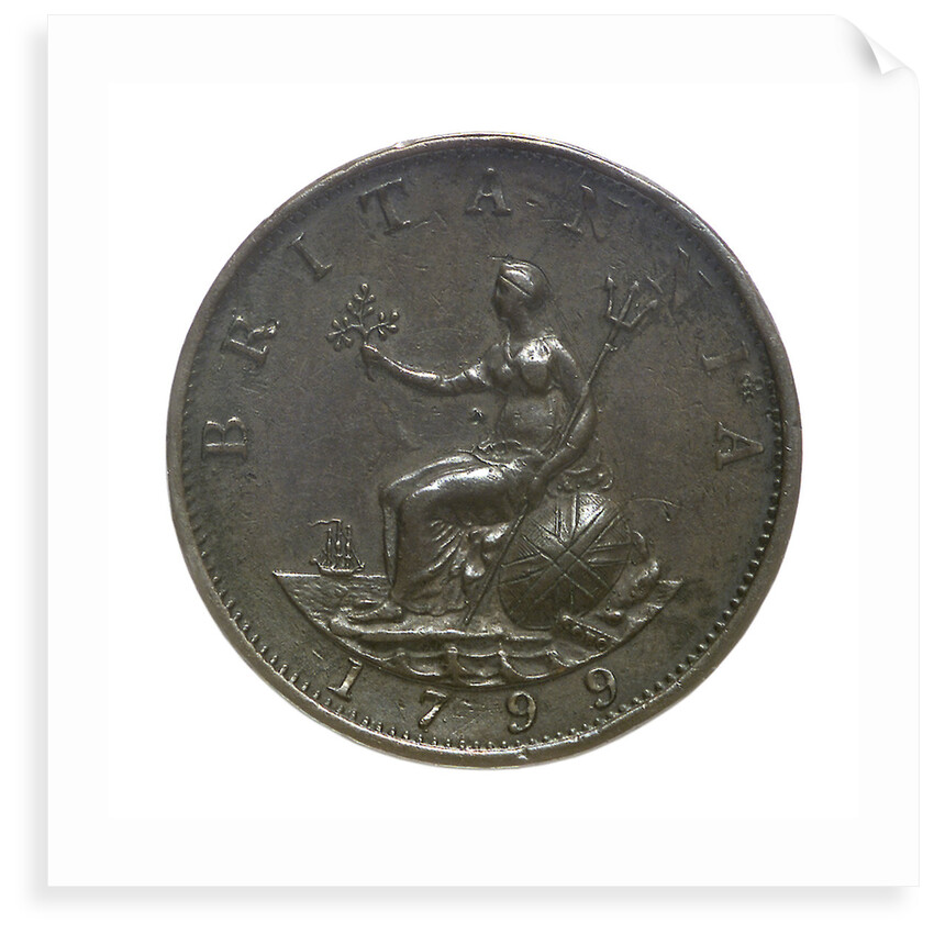 Penny; reverse by unknown