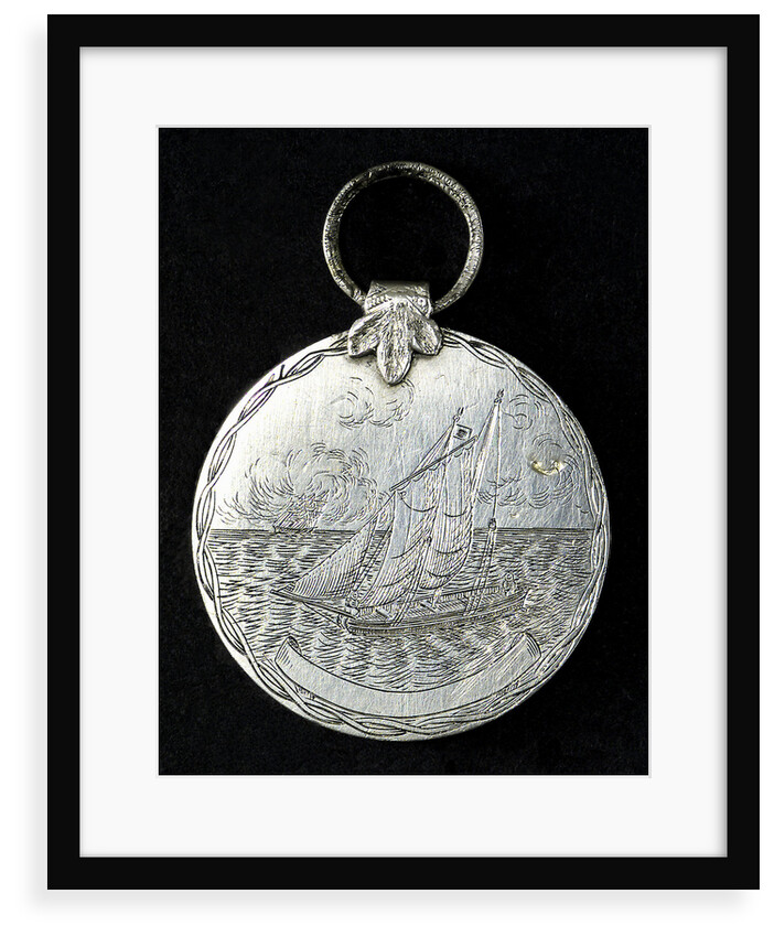 Engraved commemorative coin; reverse by unknown