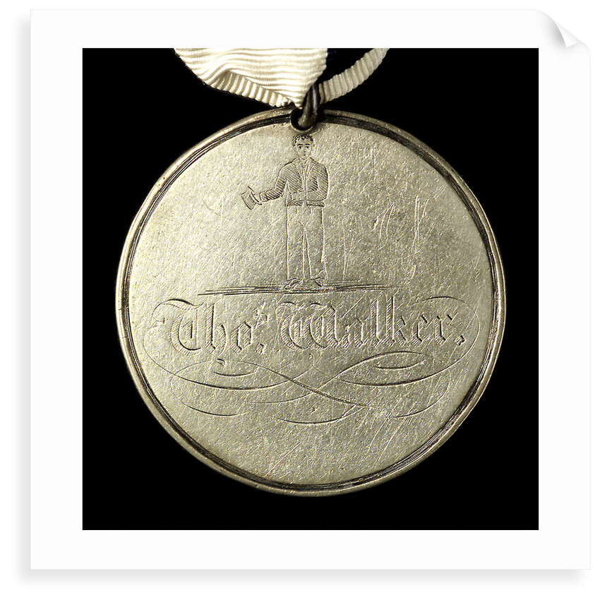 Engraved commemorative coin; obverse by unknown