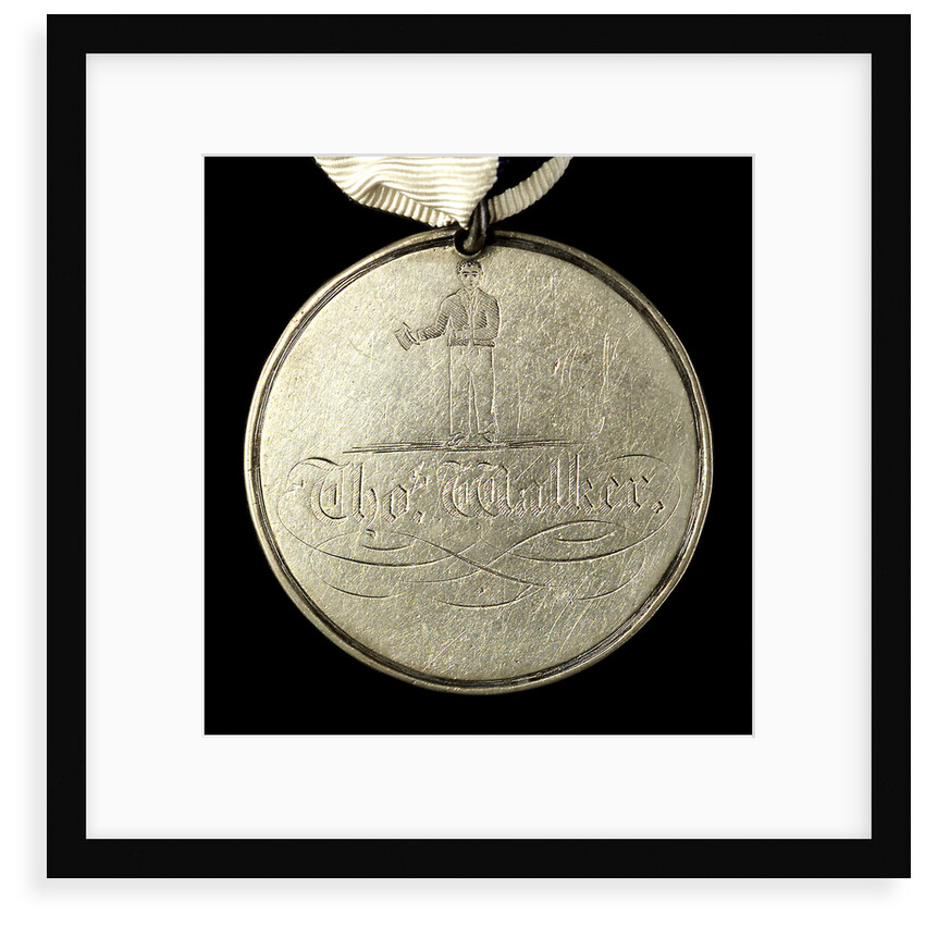 Engraved commemorative coin; obverse by unknown