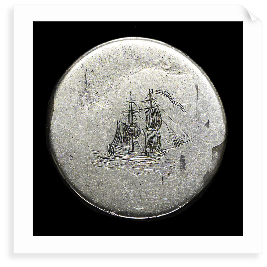 Shilling; obverse by unknown