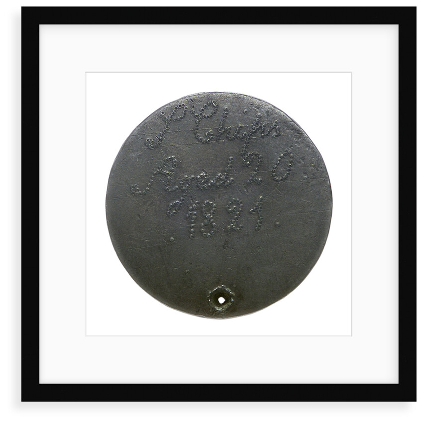 Love token; reverse by unknown