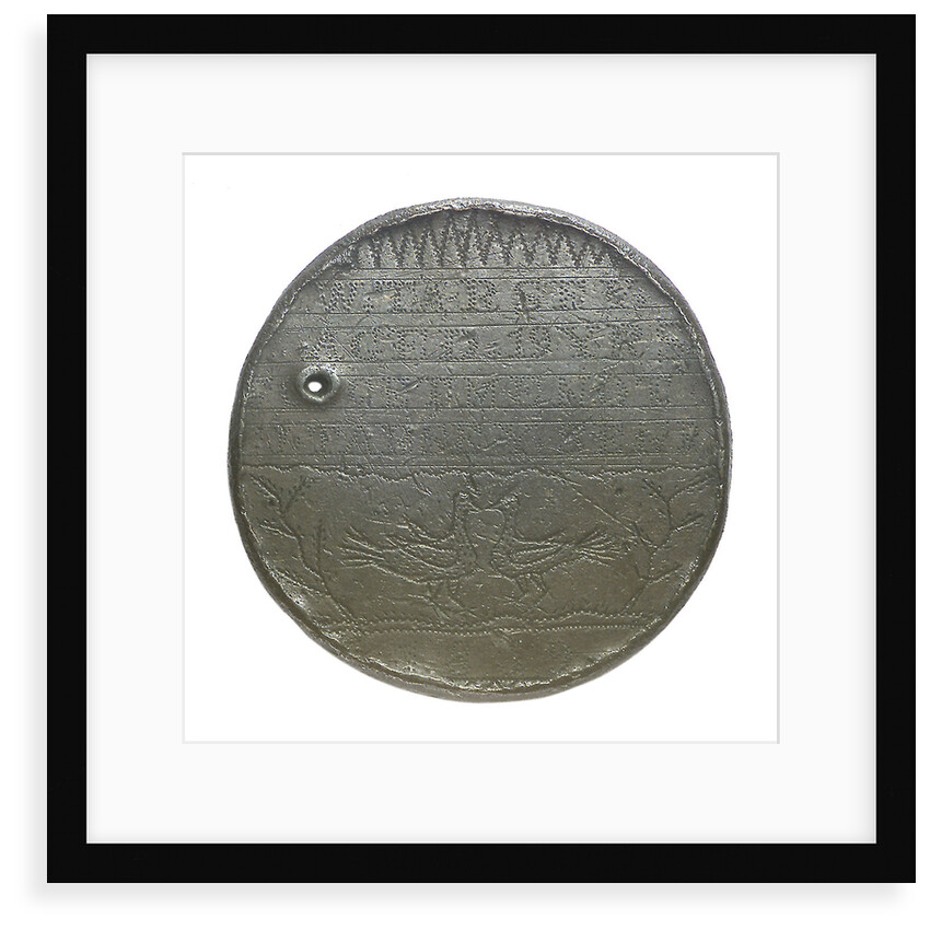 Engraved commemorative coin; reverse by unknown