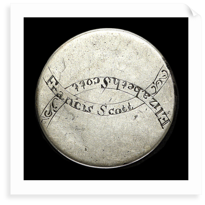 Engraved commemorative coin; reverse by unknown