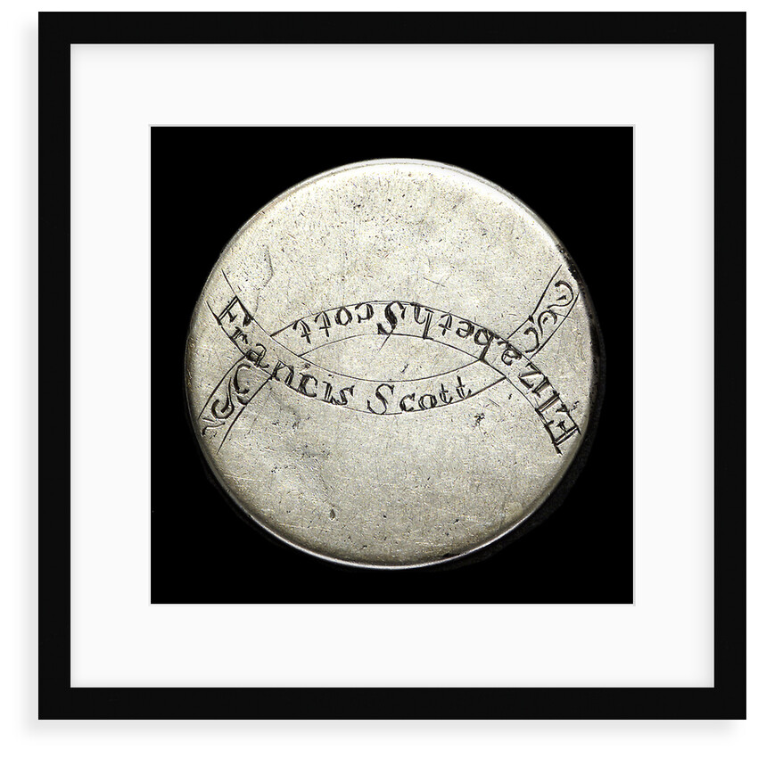 Engraved commemorative coin; reverse by unknown