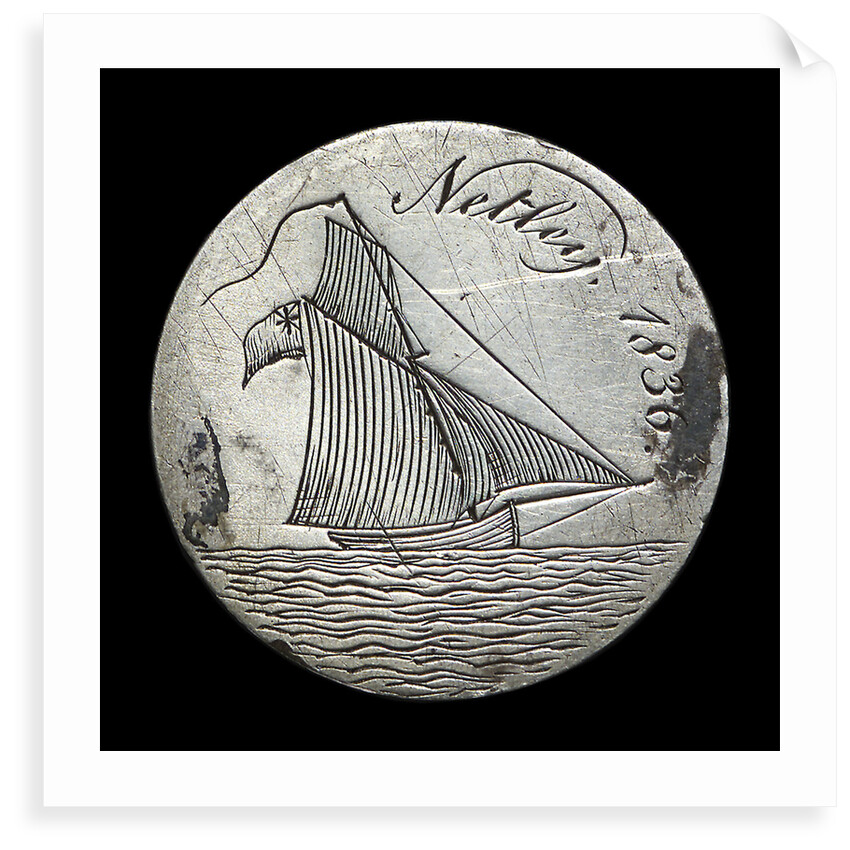 Sixpence; reverse by unknown