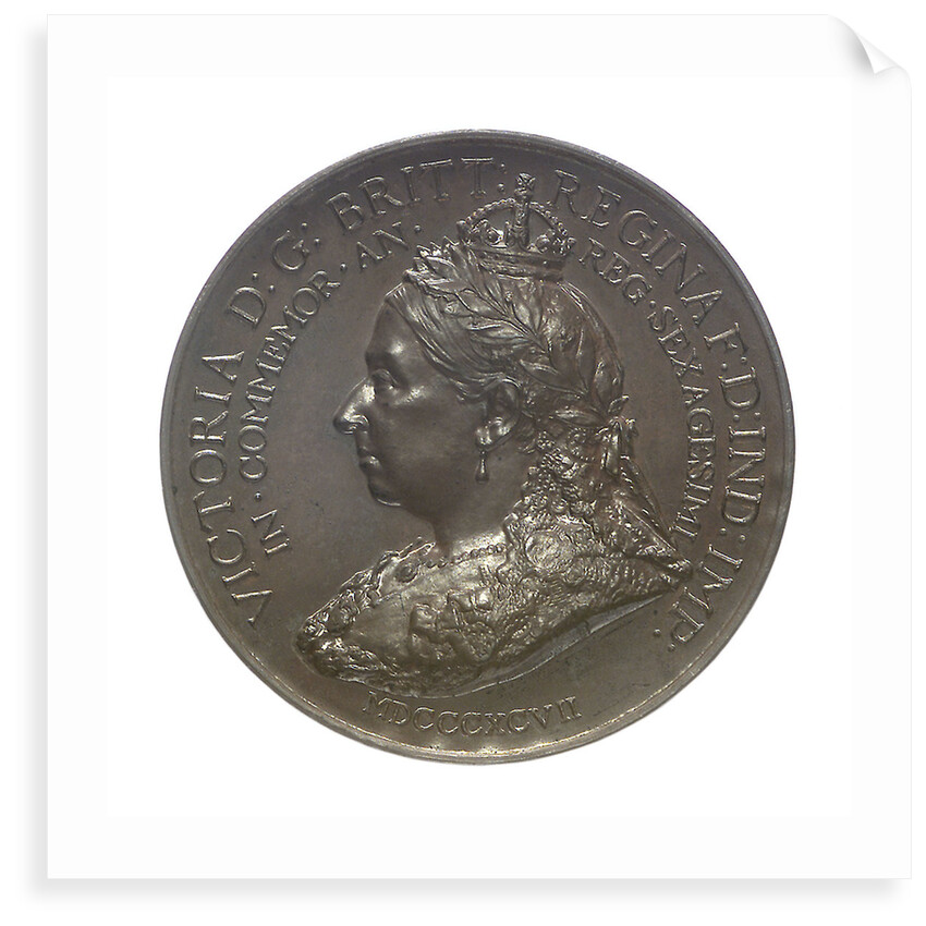 Medal commemorating British Commerce and Queen Victoria's Diamond Jubilee; obverse by Spink & Son Ltd.