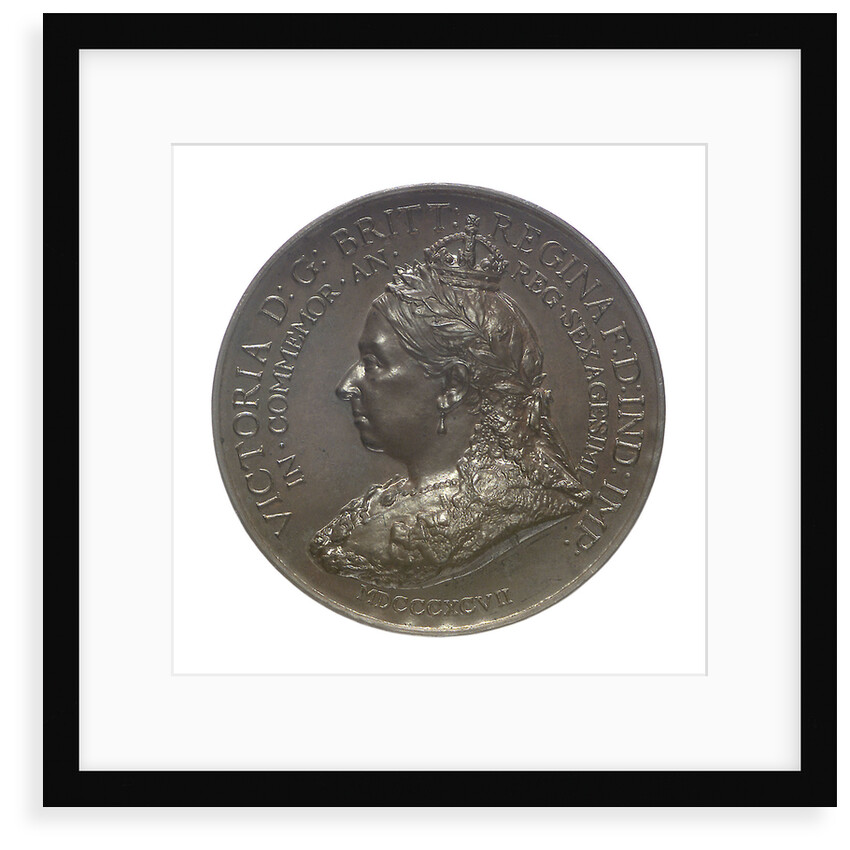 Medal commemorating British Commerce and Queen Victoria's Diamond Jubilee; obverse by Spink & Son Ltd.
