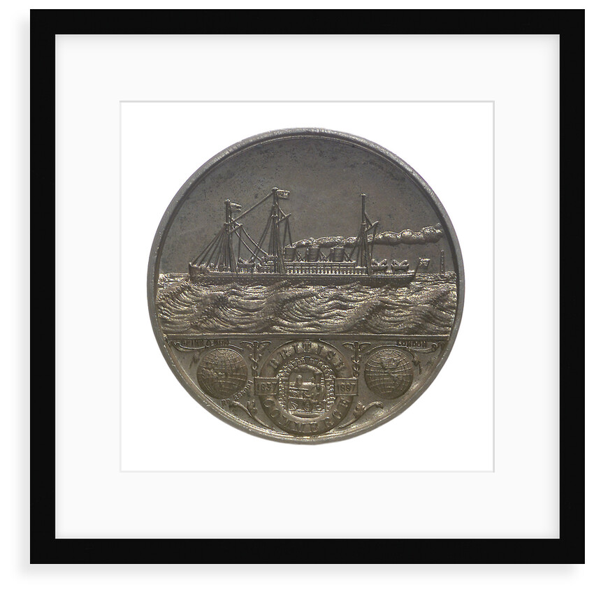 Medal commemorating British Commerce and Queen Victoria's Diamond Jubilee; reverse by Spink & Son Ltd.