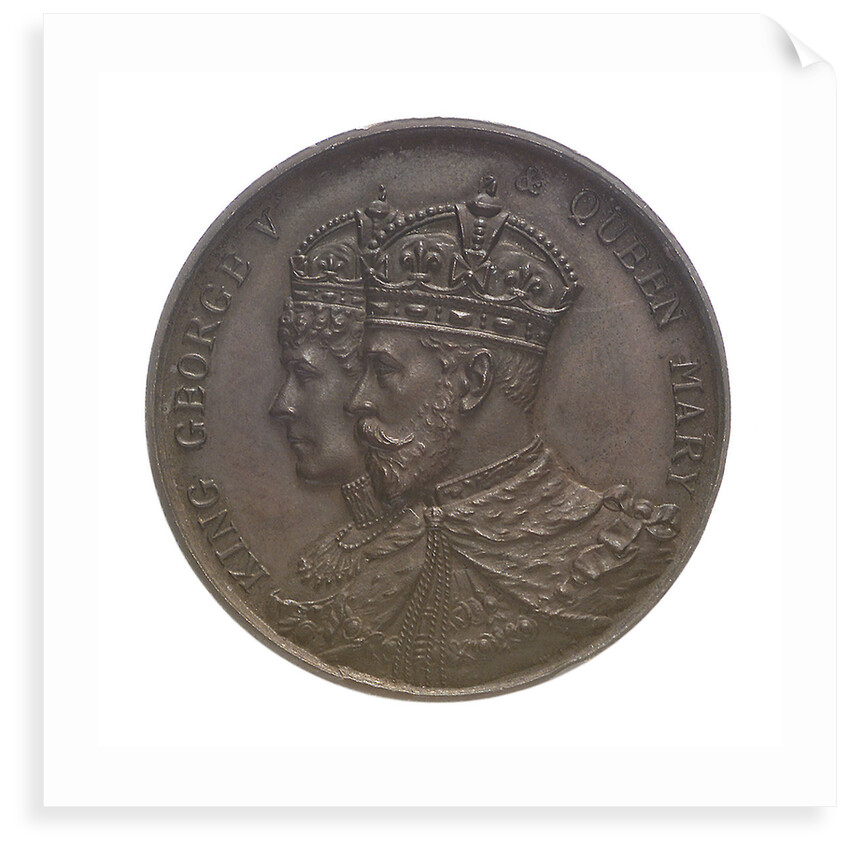 Medal commemorating the Coronation of George V, 1911; obverse by unknown