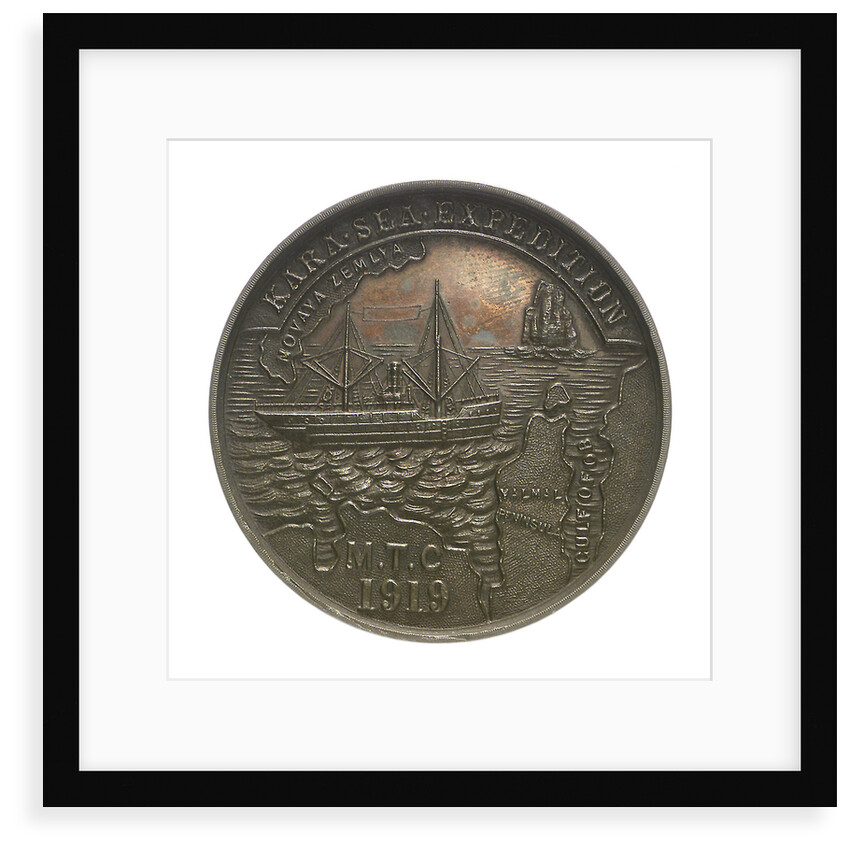 Medal commemorating the Kara Sea Expedition, 1919; obverse by Unknown