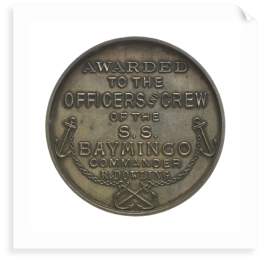 Medal commemorating the Kara Sea Expedition, 1919; reverse by unknown