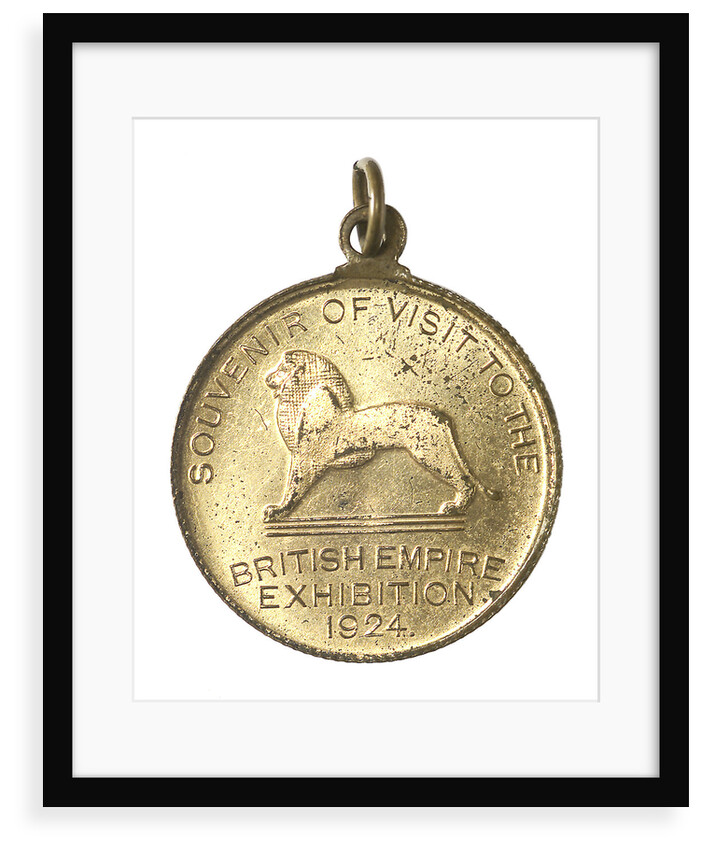 Medal commemorating the British Empire Exhibition, 1924; reverse by N.P.O.