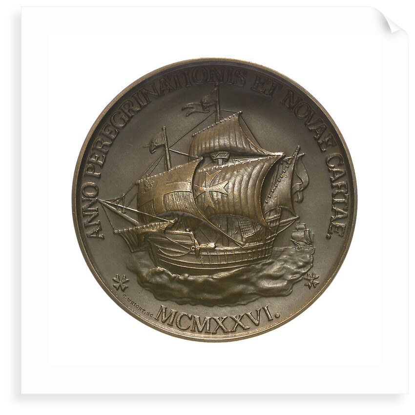 Medal commemorating the British Empire Exhibition, 1924; reverse by E.C. Dingli