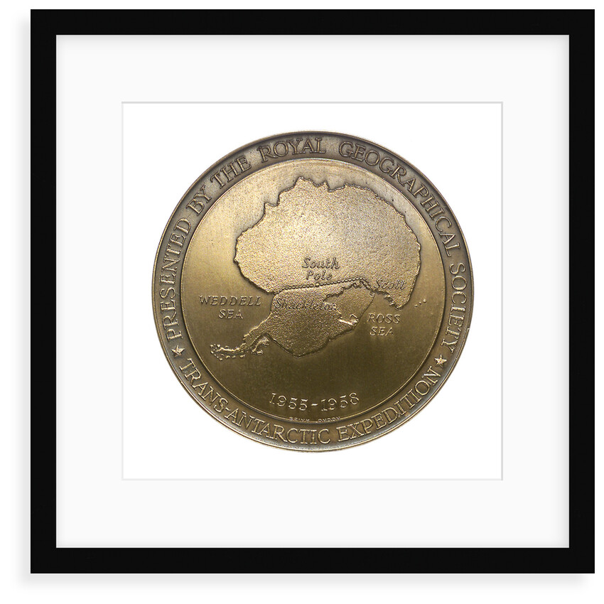 Medal commemorating Sir Vivian Ernest Fuchs (1908-1999); reverse by Kovacs