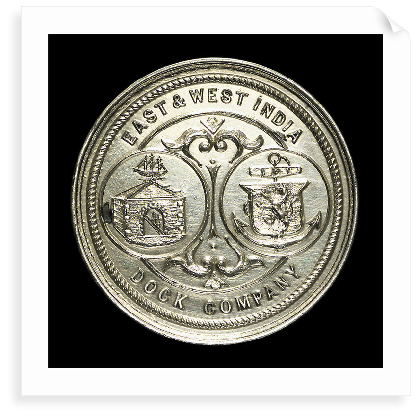 Medal commemorating the opening of Tilbury deep water docks, 1886; obverse by unknown