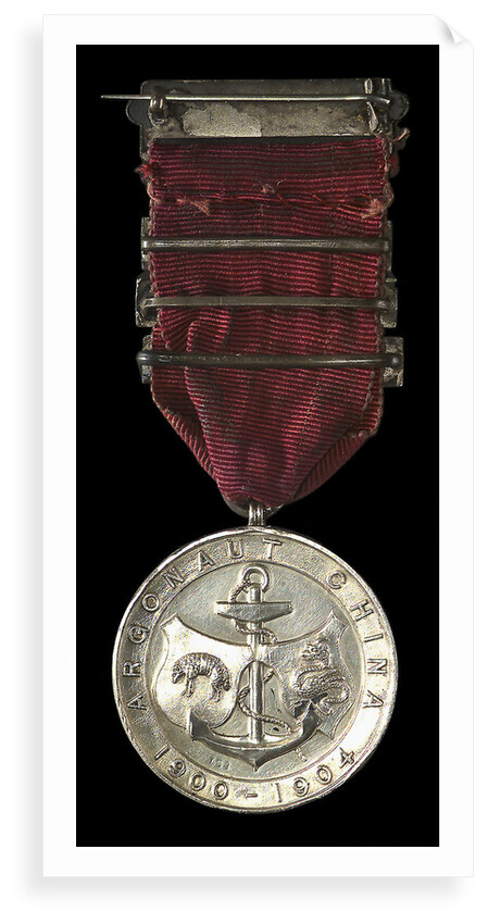 Medal commemorating HMS 'Argonaut', China Station; reverse by unknown