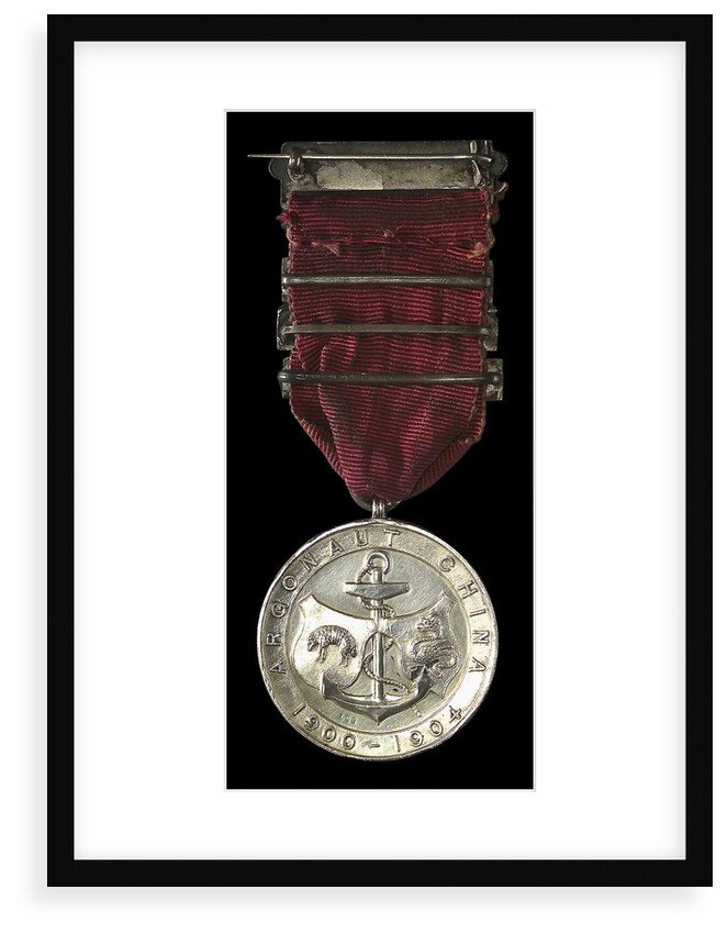 Medal commemorating HMS 'Argonaut', China Station; reverse by unknown