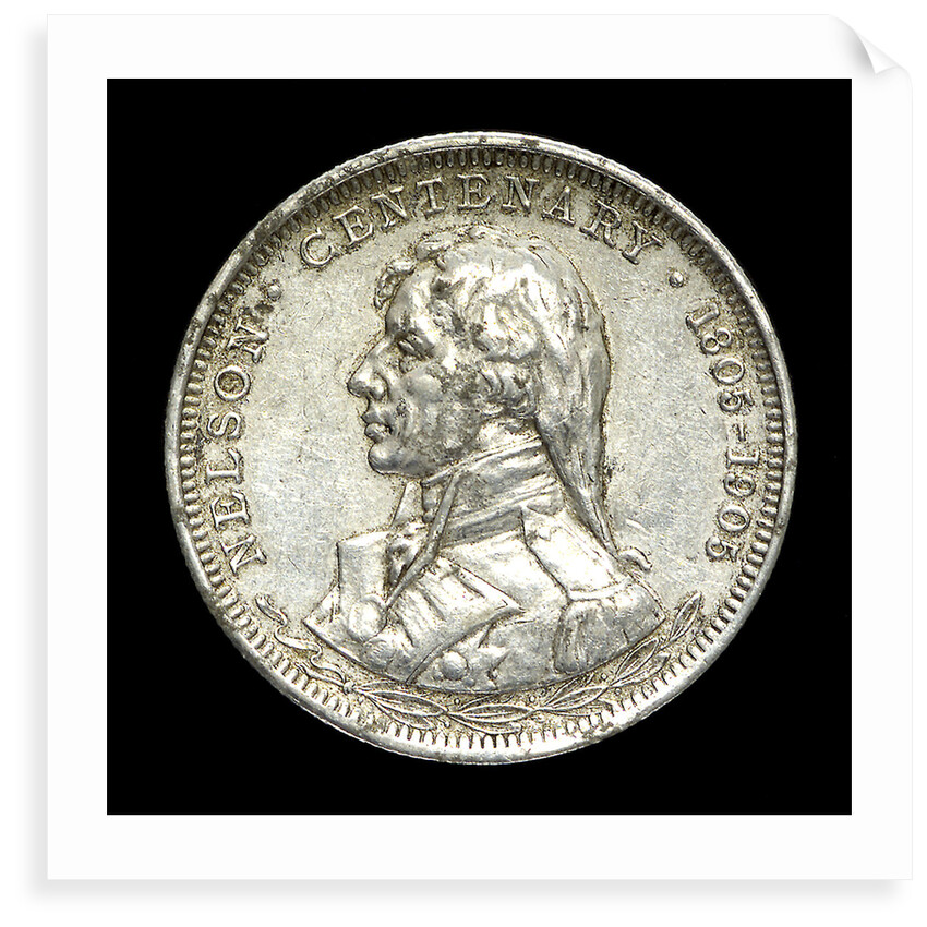 Medal depicting the Trafalgar centenary, 1905; obverse by unknown