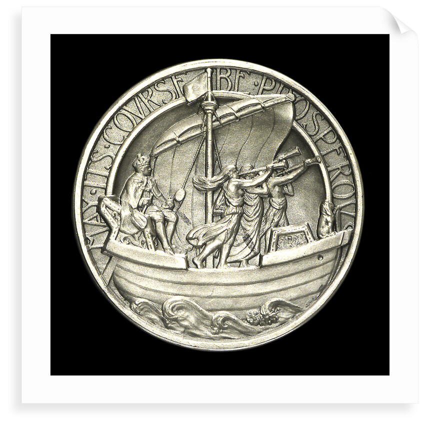 Medal commemorating the Coronation of George VI, 1937; reverse by Spink & Son Ltd.