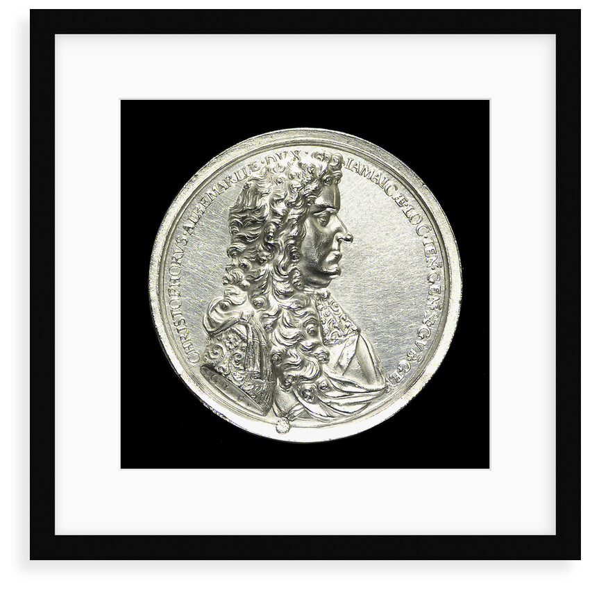 Medal commemorating the Spanish wreck recovered, 1687; obverse by G. Bower