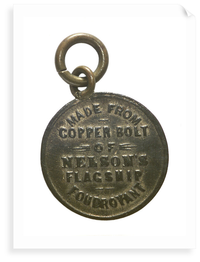 Medal commemorating the wreck of HMS 'Foudroyant', 1897; reverse by unknown