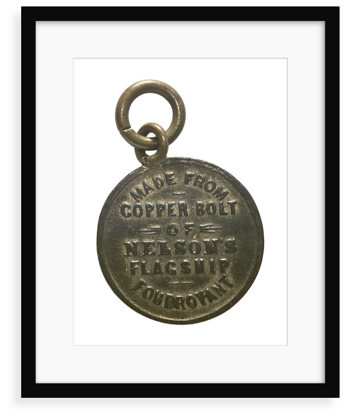 Medal commemorating the wreck of HMS 'Foudroyant', 1897; reverse by unknown