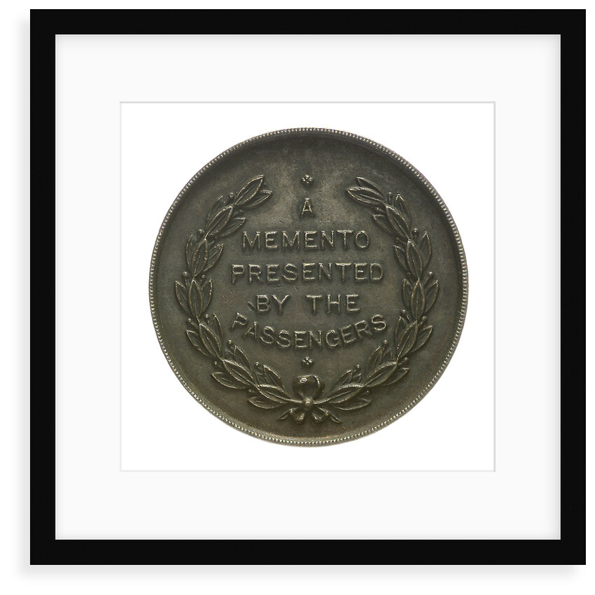 Medal commemorating the wreck of SS 'Brinpura', 1919; reverse by unknown